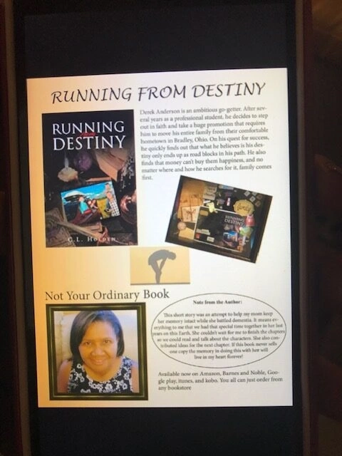 Running From Destiny promotional flyer.
