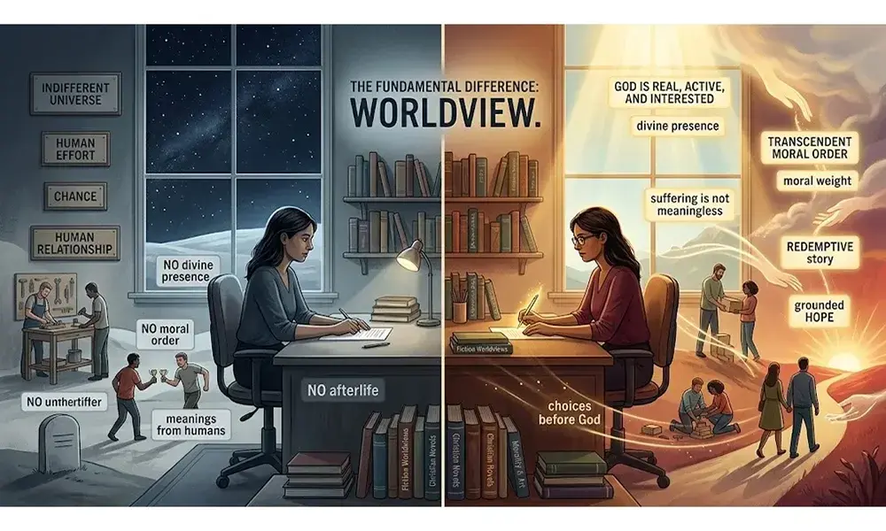 Secular versus Christian worldview comparison